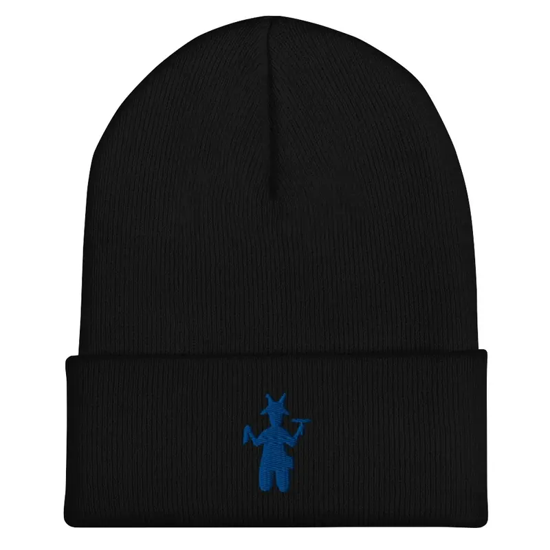 blue goat skully